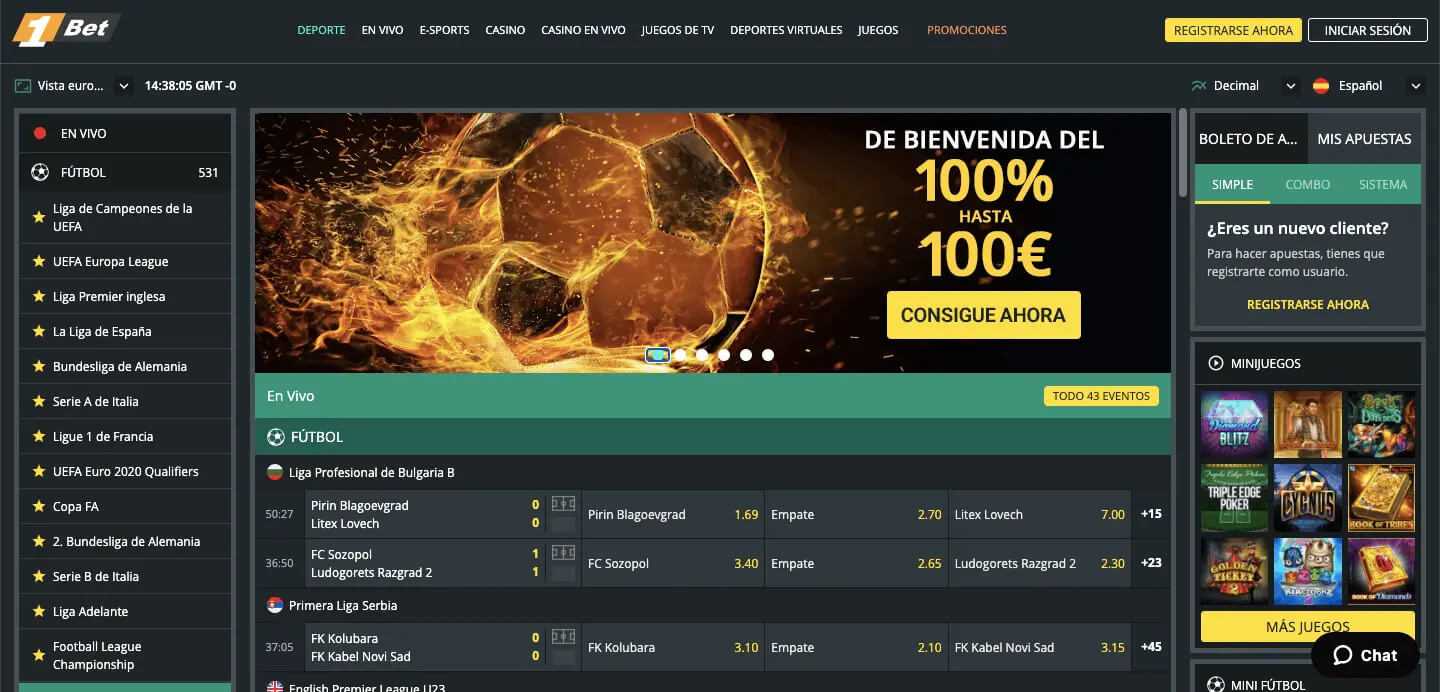 1bet, apuestaes.tv