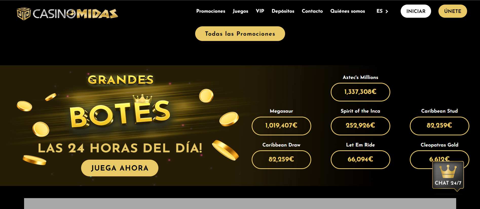 Casino midas reseña ES