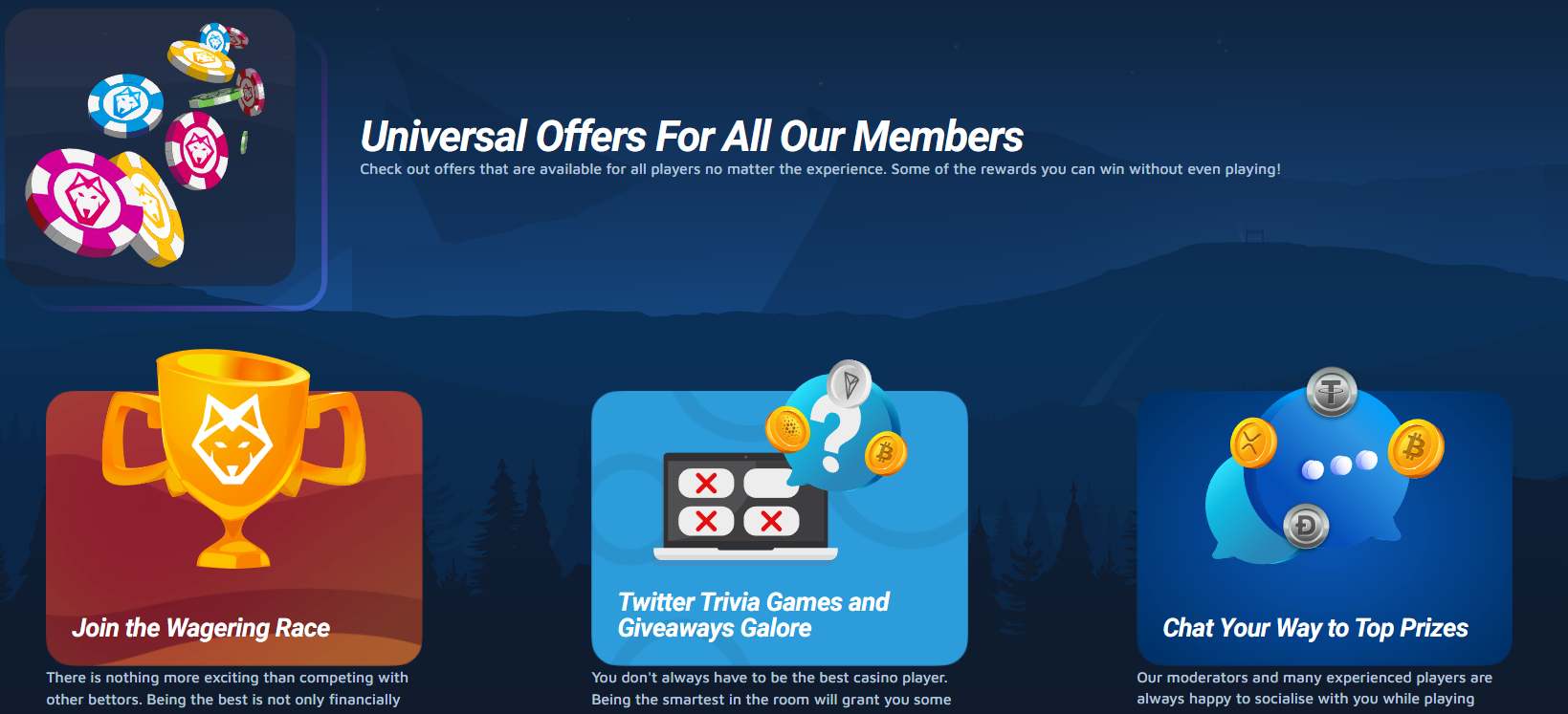 Promociones de Wolfbet