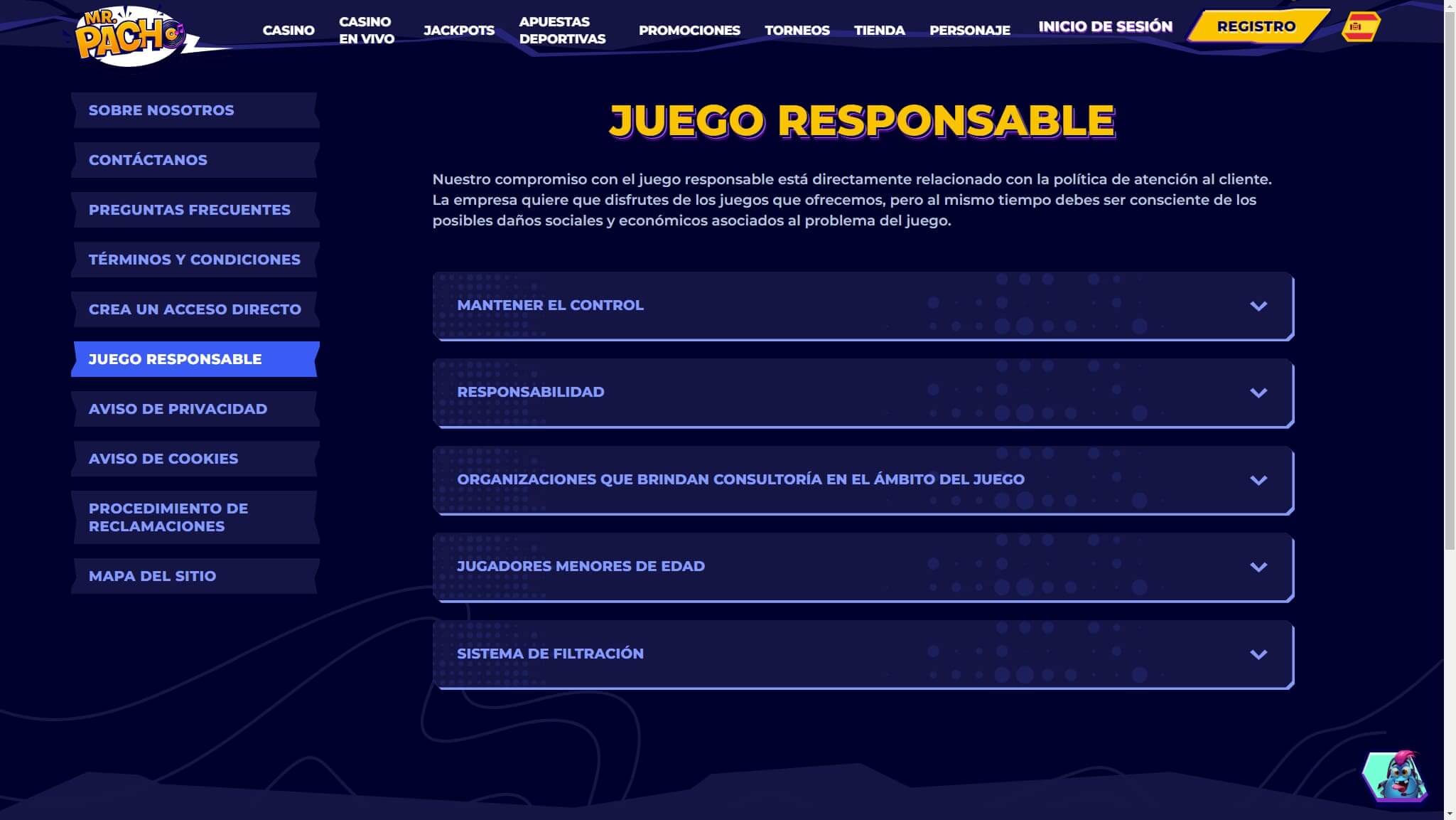 MrPacho Bookmaker Sport Betting Spain (mobile), apuestaes.tv